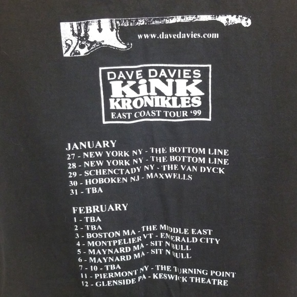 Vintage Shirts Dave Davies 999 Kink Kronikles Concert Vintage T Poshmark Vintage Shirts Dave Davies 999 Kink Kronikles Concert Vintage T Poshmark